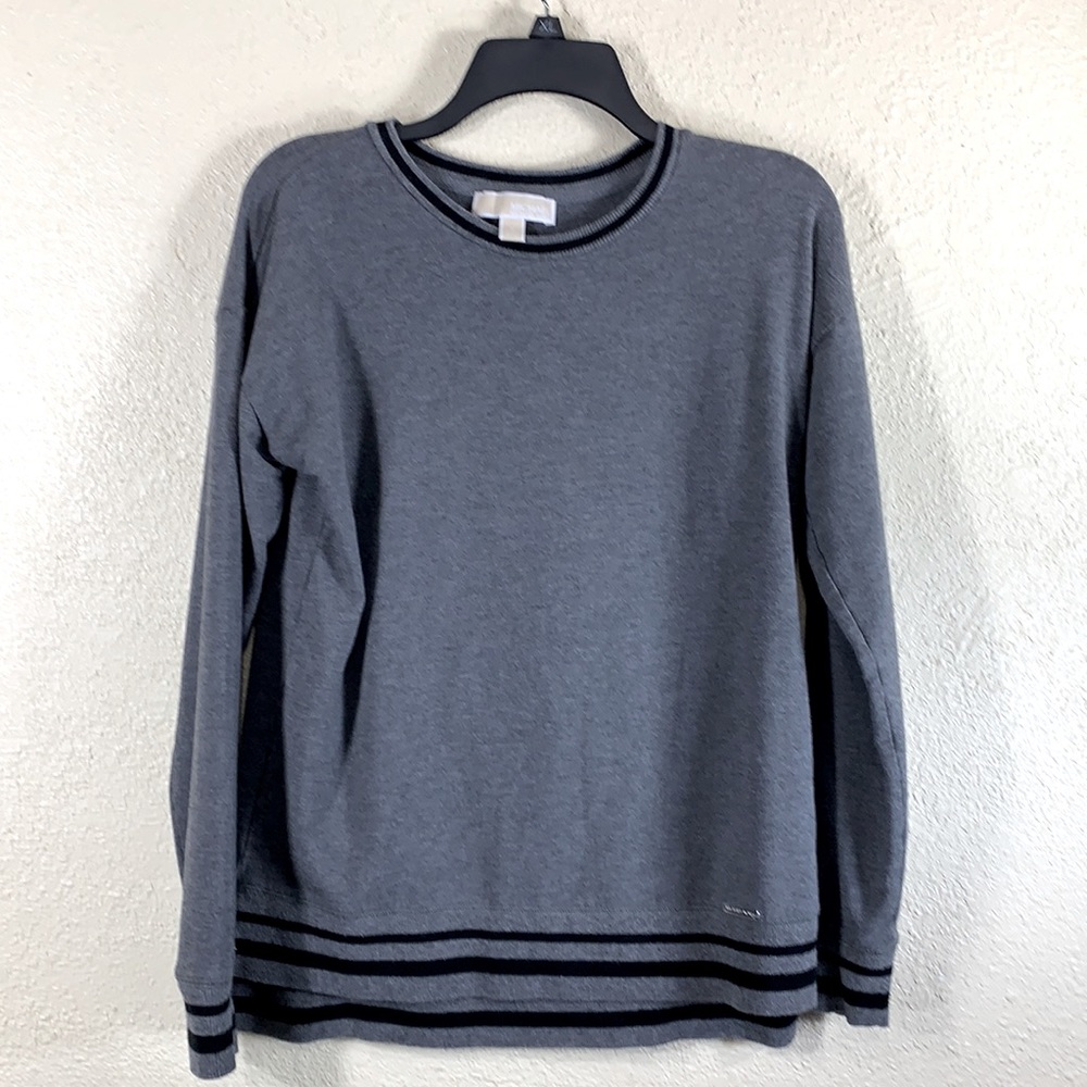 SOLD - Michael Kors Top Sweatshirt Med Gray Size S